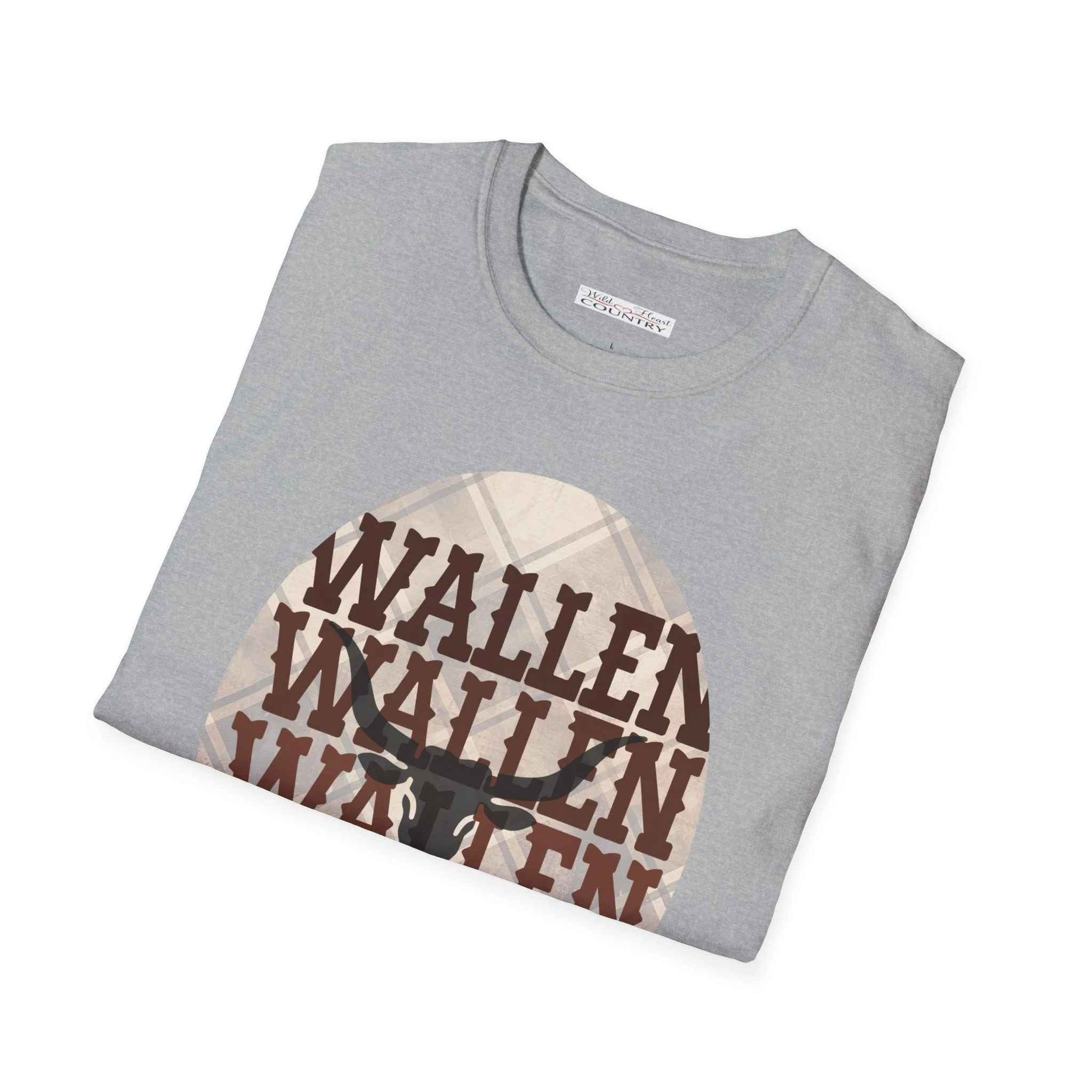 Wallen Bull T-Shirt, Longhorn T-Shirt, Western T-Shirt, Country Music Shirt