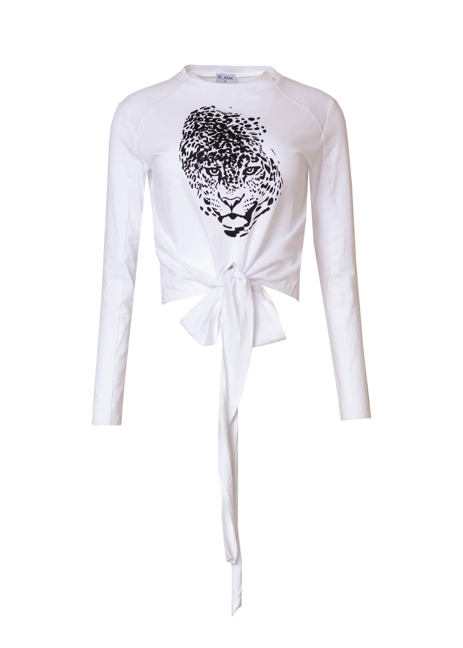 White Tiger Graphic Wrap Tee