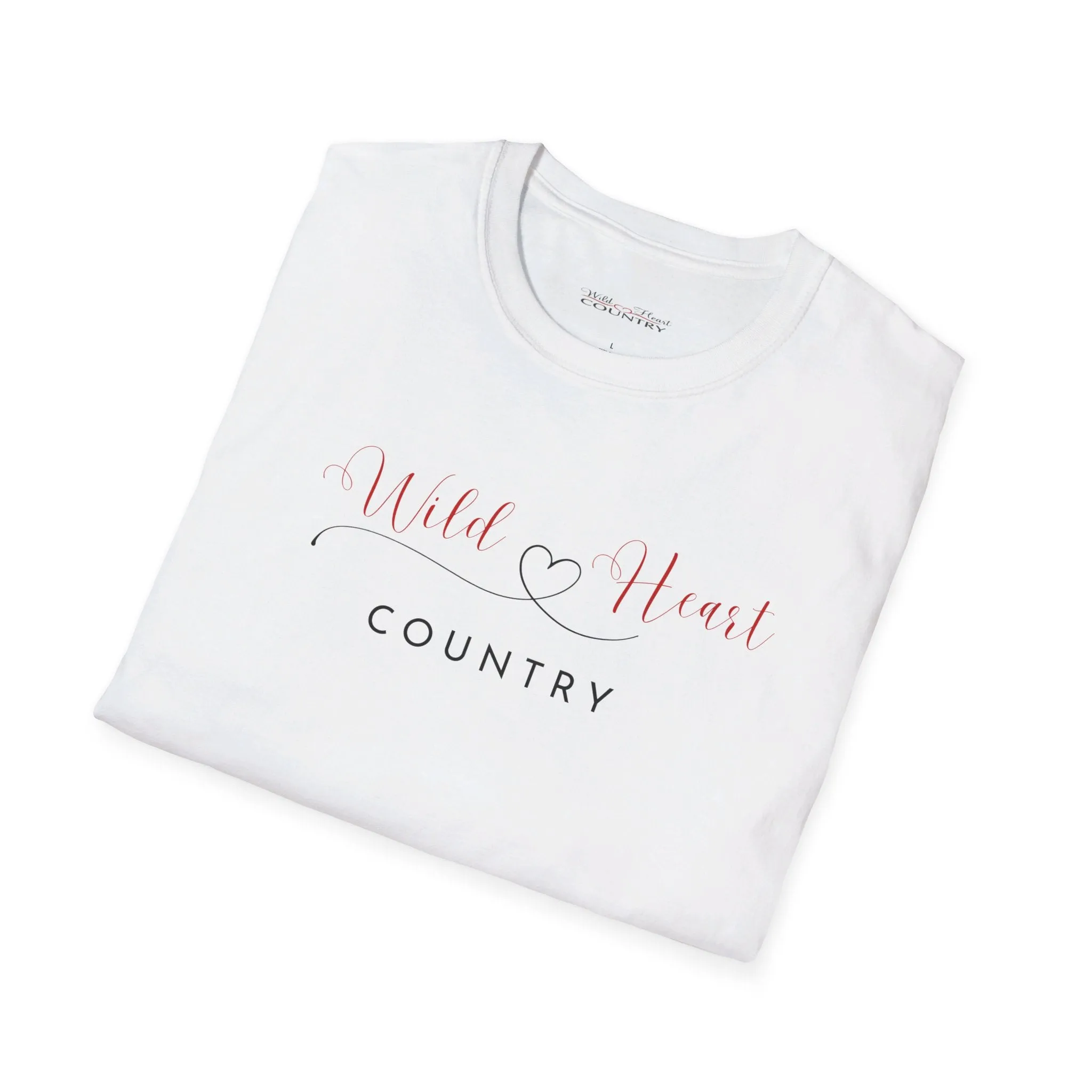 Wild Heart Country T Shirt, Western T-shirt, Heart T-Shirt