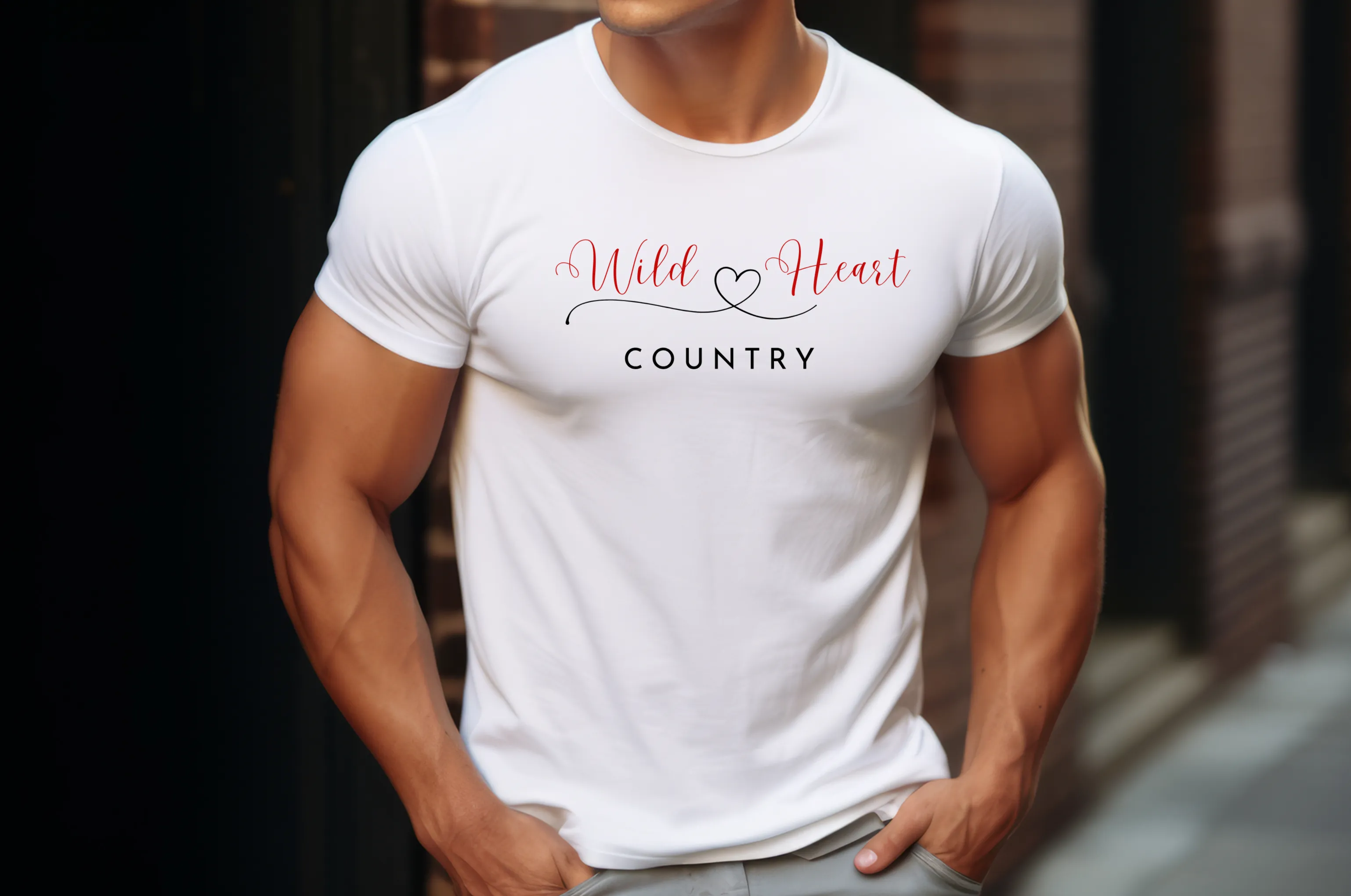 Wild Heart Country T Shirt, Western T-shirt, Heart T-Shirt