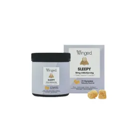 Winged Sleepy CBD Gummies – 10mg per serving (30 count)