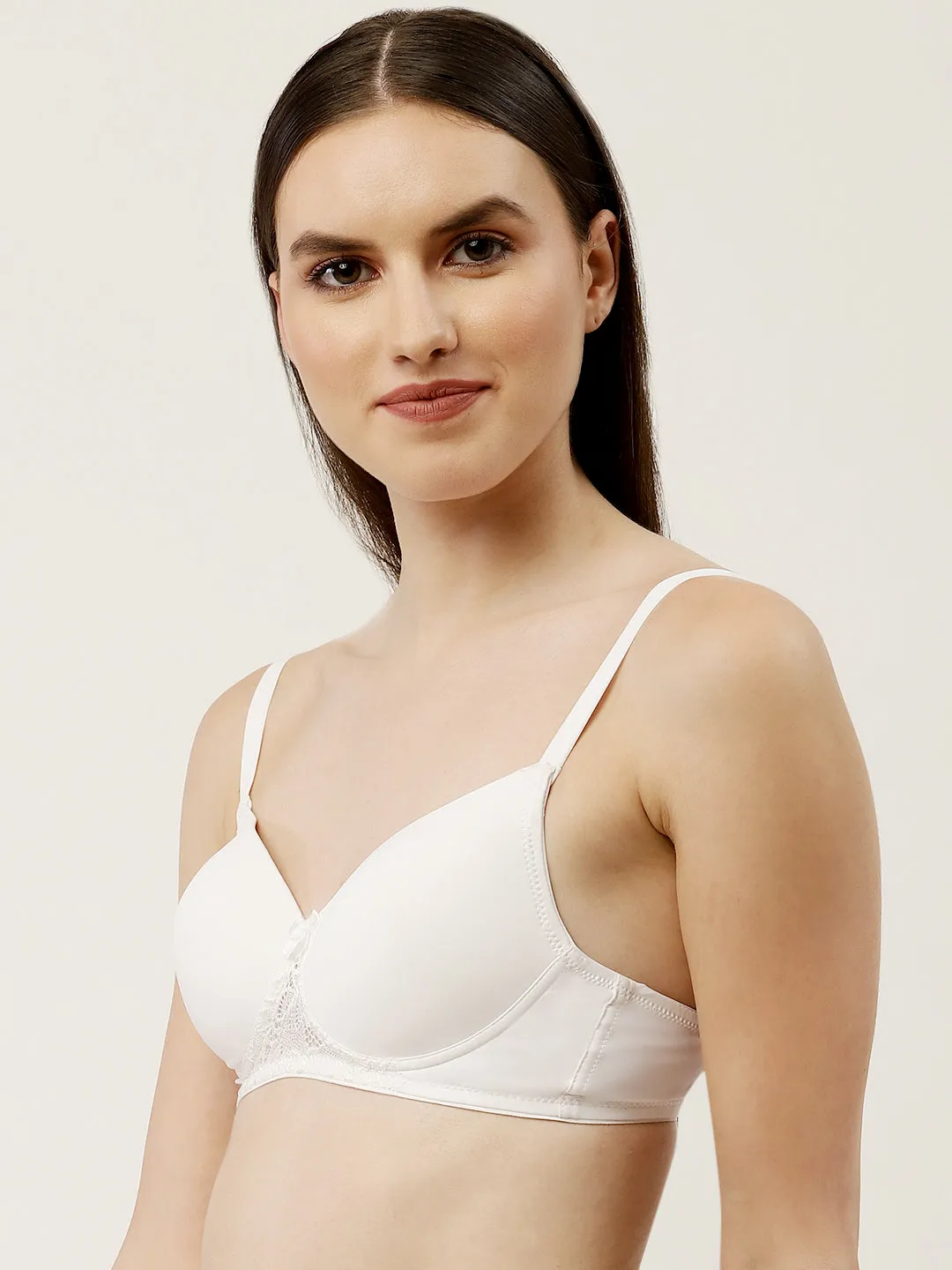 Women's Solid Lightly Padded T-Shirt Bra | BRA-9008-1 |