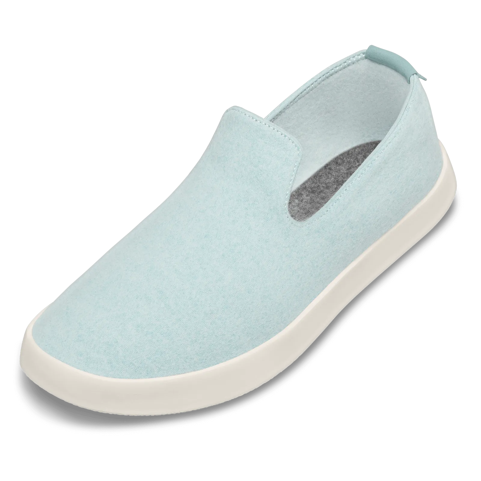 Women's Wool Loungers - Frost (Cream Sole)